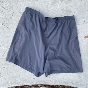 Nike Dri Fit Gray Running Workout Shorts